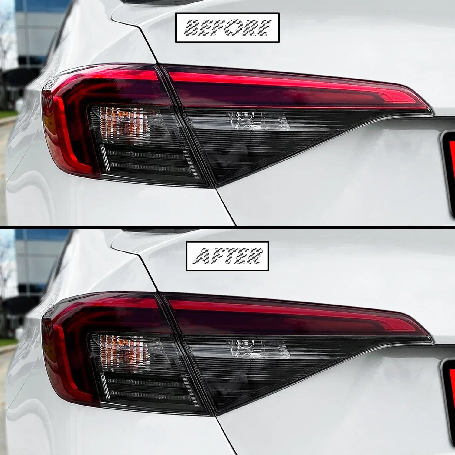 2022-2026 Honda Civic Sedan | Tail Light Cutout PreCut Tint Overlays