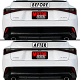 2021-2022 Lexus IS | Tail Light Cutout PreCut Tint Overlays