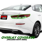 2016-2020 Kia Optima | Tail Light Cutout PreCut Tint Overlays