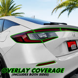 2022-2023 Honda Civic Hatchback | Tail Light Cutout PreCut Tint Overlays