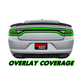 2015-2022 Dodge Charger | Tail Light Cutout PreCut Tint Overlays