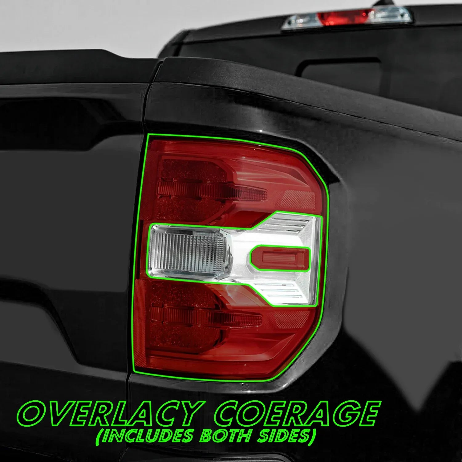 2022-2023 Ford Maverick | Tail Light Cutout PreCut Tint Overlays