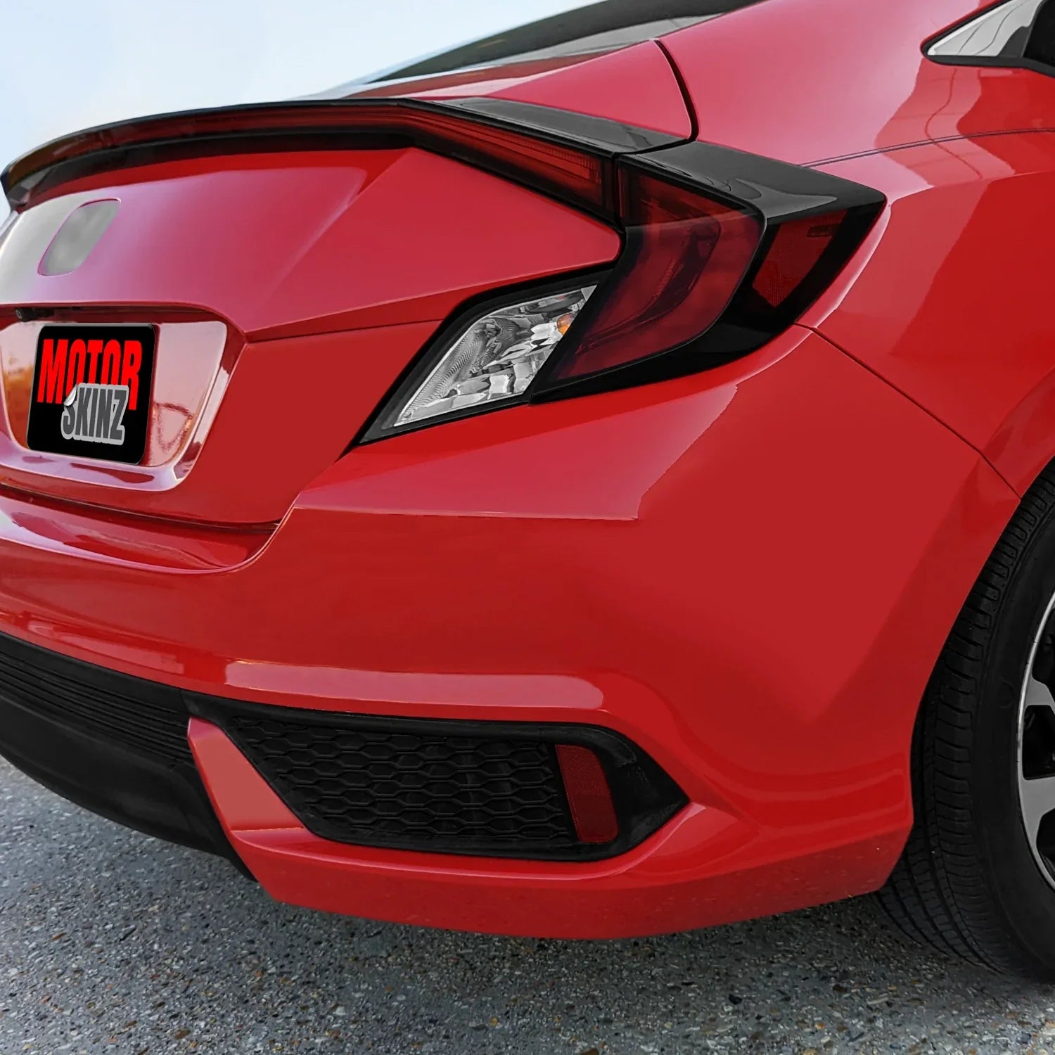 2016-2020 Honda Civic Coupe | Tail Light Cutout PreCut Tint Overlays
