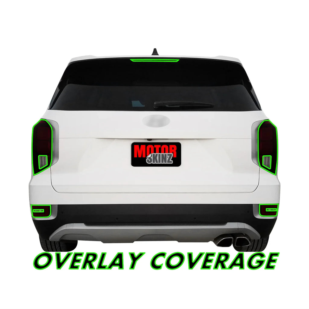 2020-2022 Hyundai Palisade | Tail Light Cutout Combo PreCut Tint Overlays