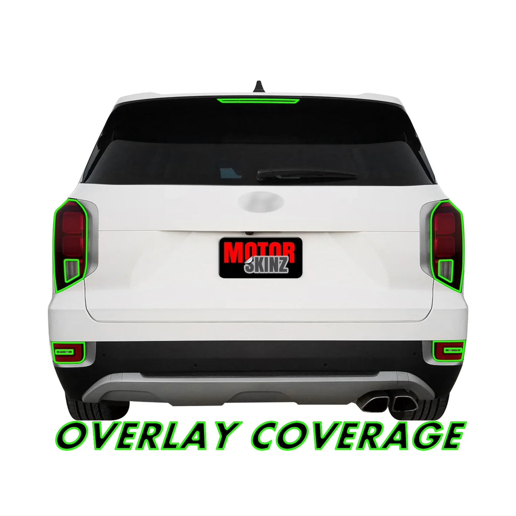 2020-2022 Hyundai Palisade | Tail Light Cutout Combo PreCut Tint Overlays