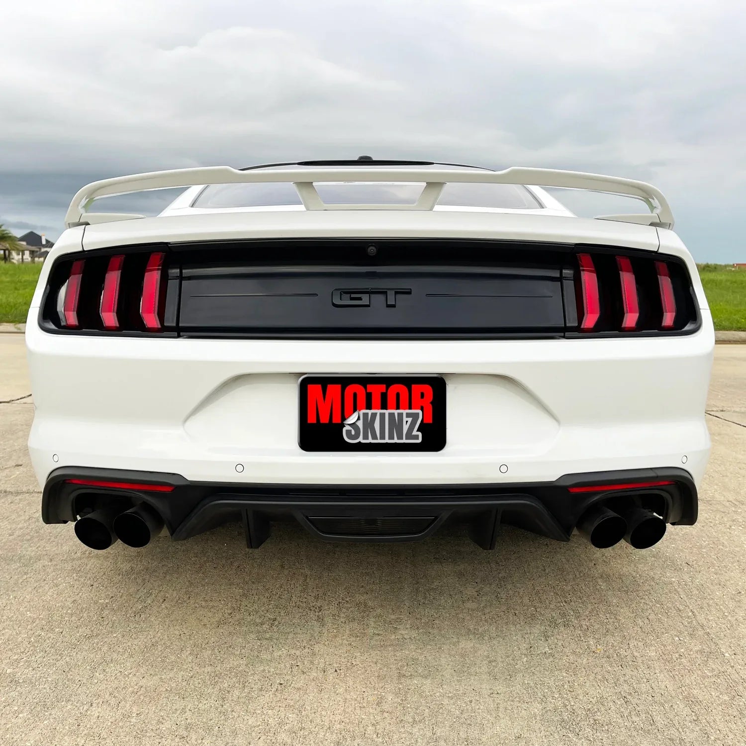 2018-2023 Ford Mustang | Tail Light Cutout PreCut Vinyl Overlays