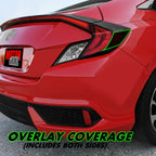 2016-2020 Honda Civic Coupe | Tail Light Side Marker PreCut Tint Overlays
