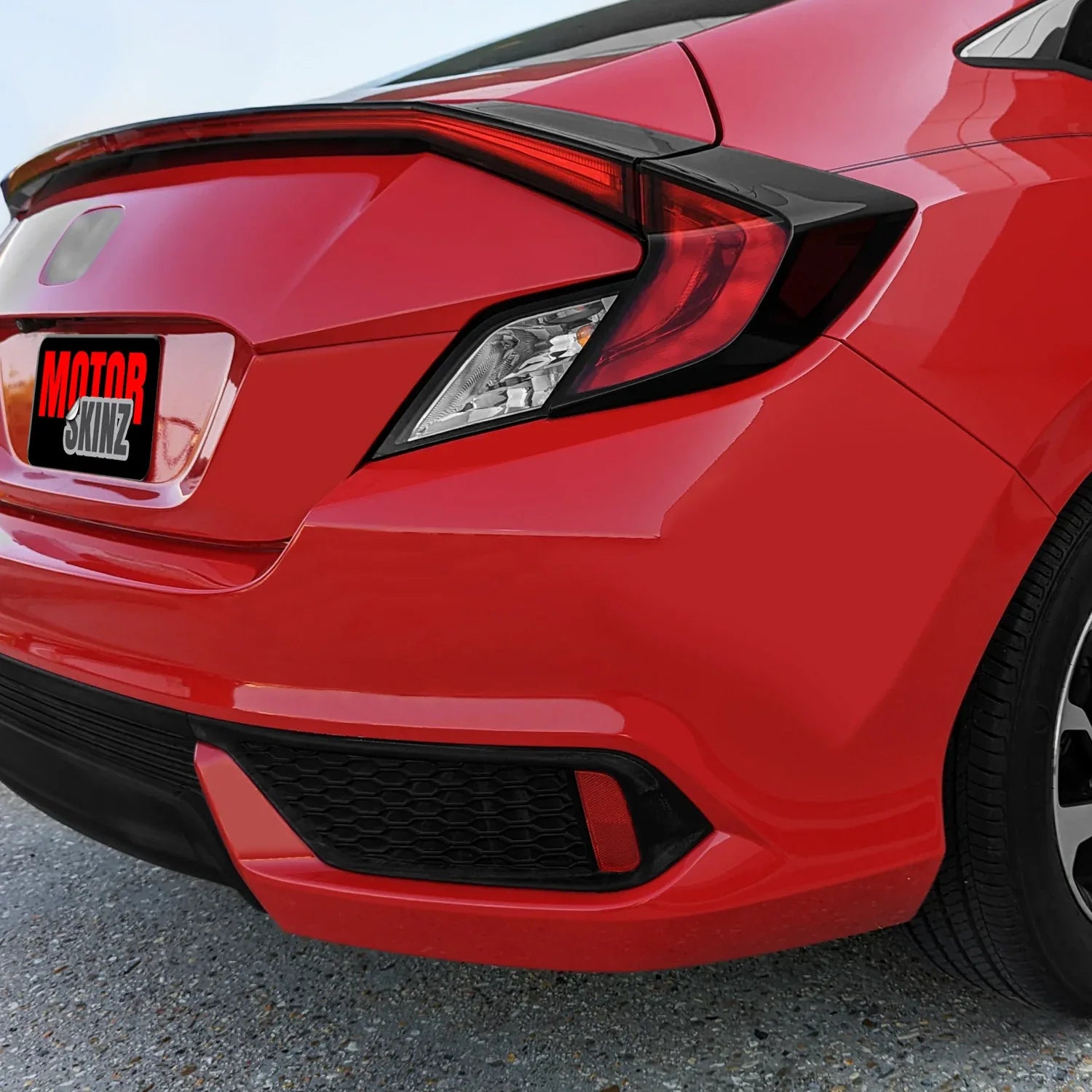 2016-2020 Honda Civic Coupe | Tail Light Side Marker PreCut Tint Overlays