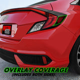 2016-2020 Honda Civic Coupe | Tail Light Side Marker PreCut Tint Overlays