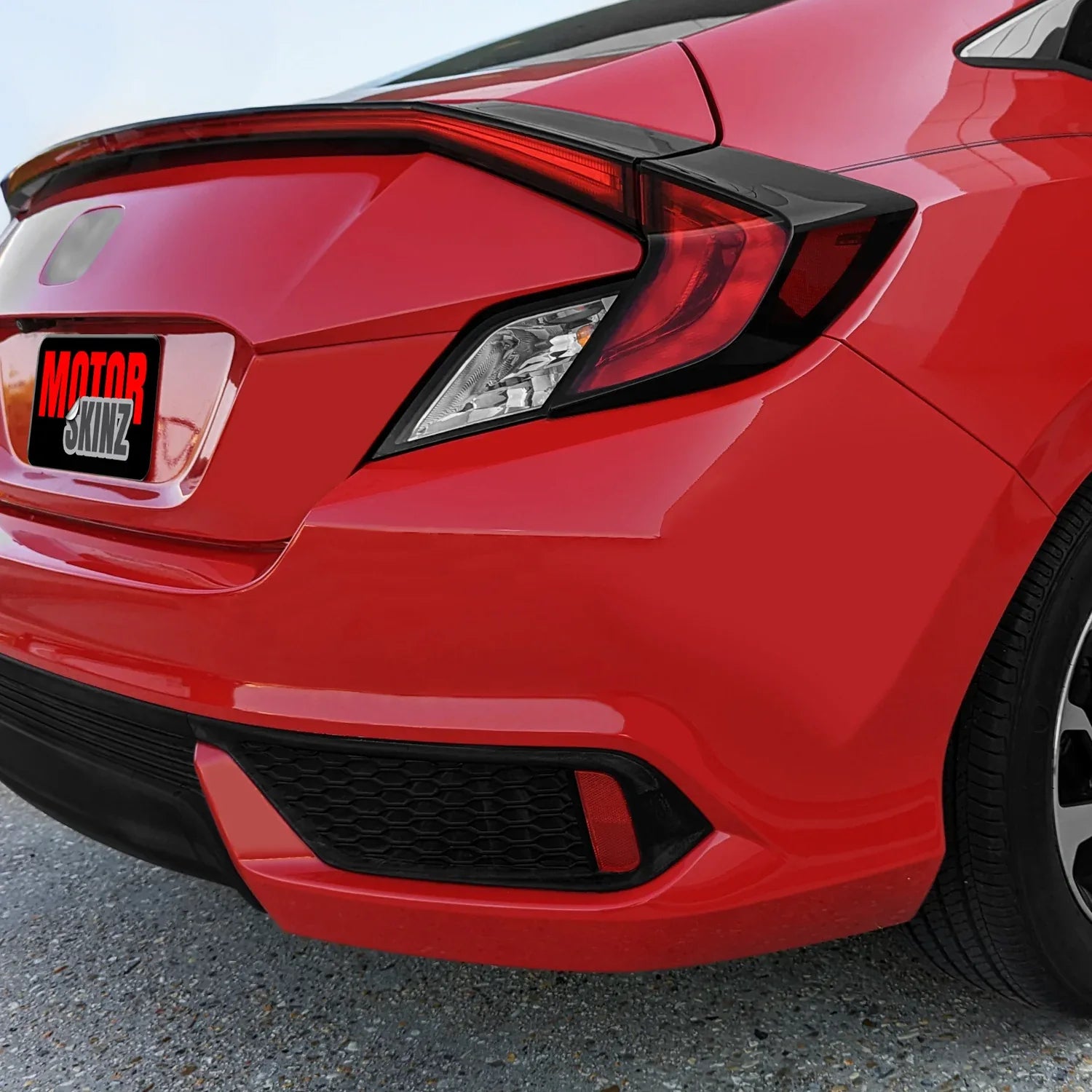 2016-2020 Honda Civic Coupe | Tail Light Side Marker PreCut Tint Overlays