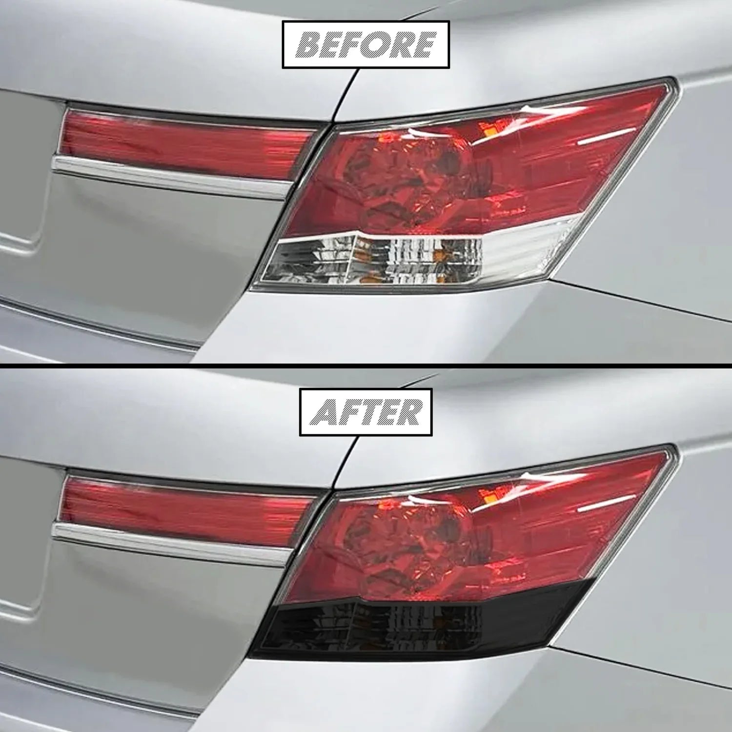 2008-2012 Honda Accord Sedan | Turn Signal & Reverse Light PreCut Tint Overlays