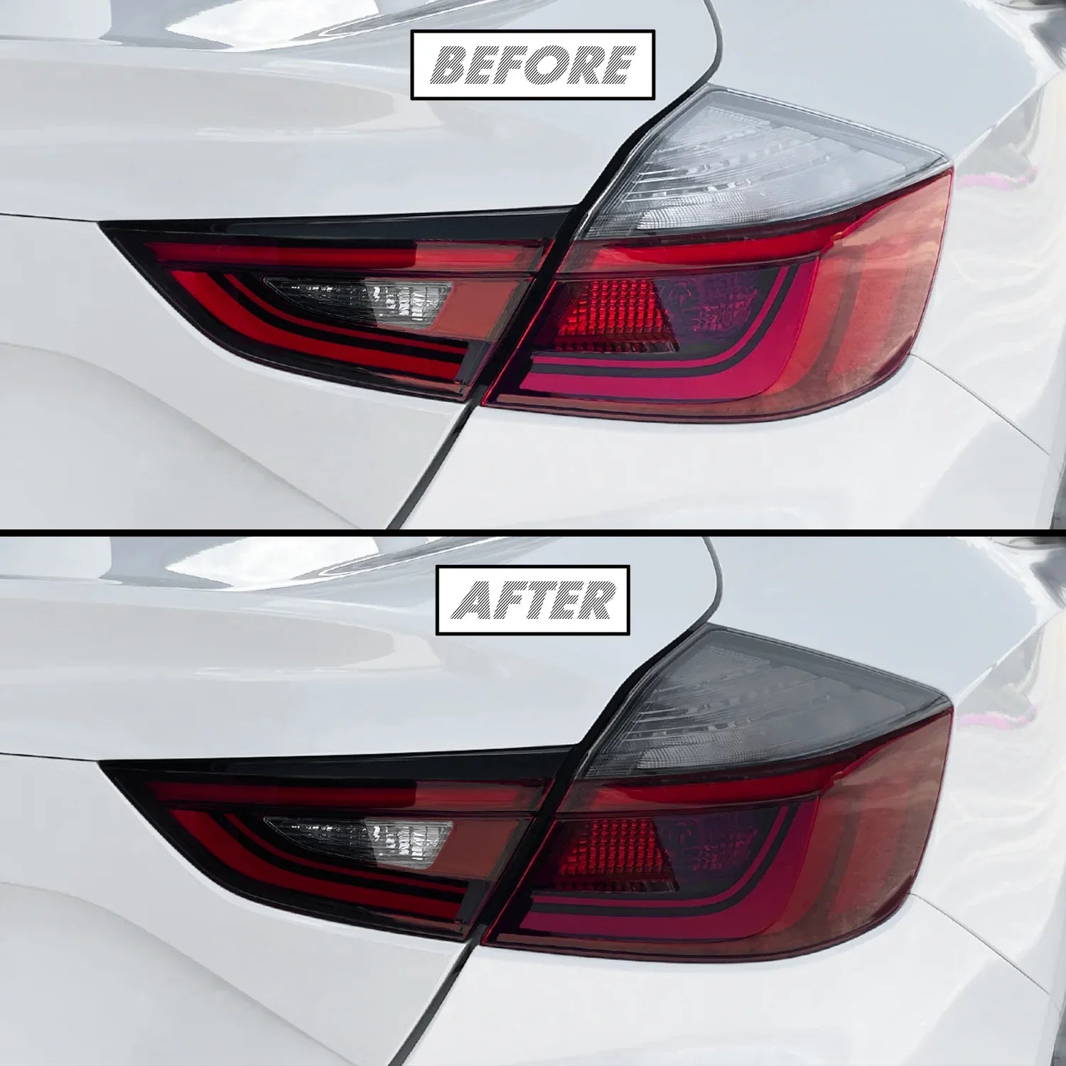 2019-2022 Honda Insight | Tail Light Reverse Cutout PreCut Tint Overlays