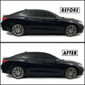 2015-2020 Acura TLX | Window Trim Chrome Delete PreCut Vinyl Wrap