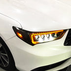 2018-2020 Acura TLX | Headlight PreCut Tint Overlays