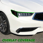 2018-2020 Acura TLX | Headlight Cutout PreCut Tint Overlays
