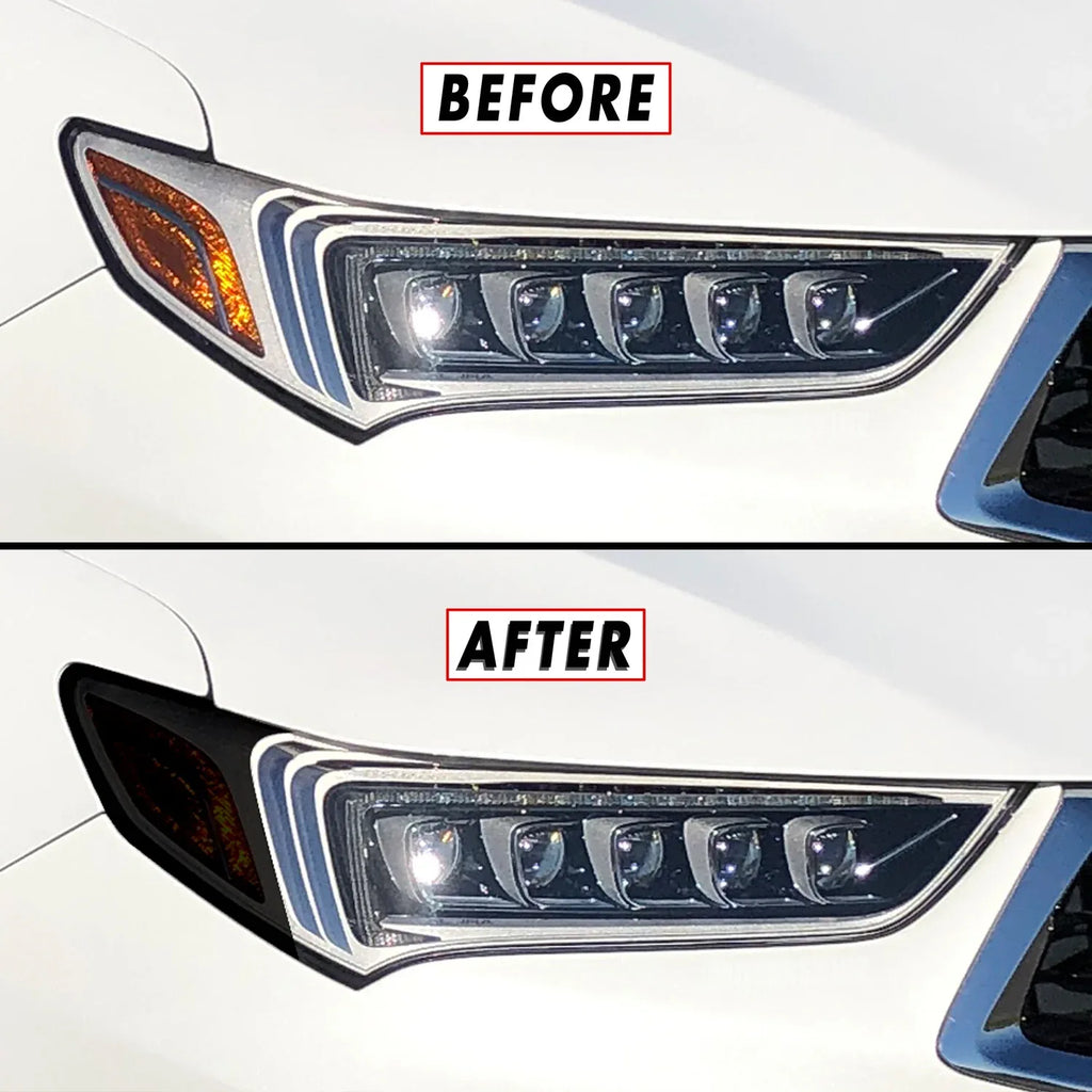 2018-2020 Acura TLX | Headlight Side Marker PreCut Tint Overlays