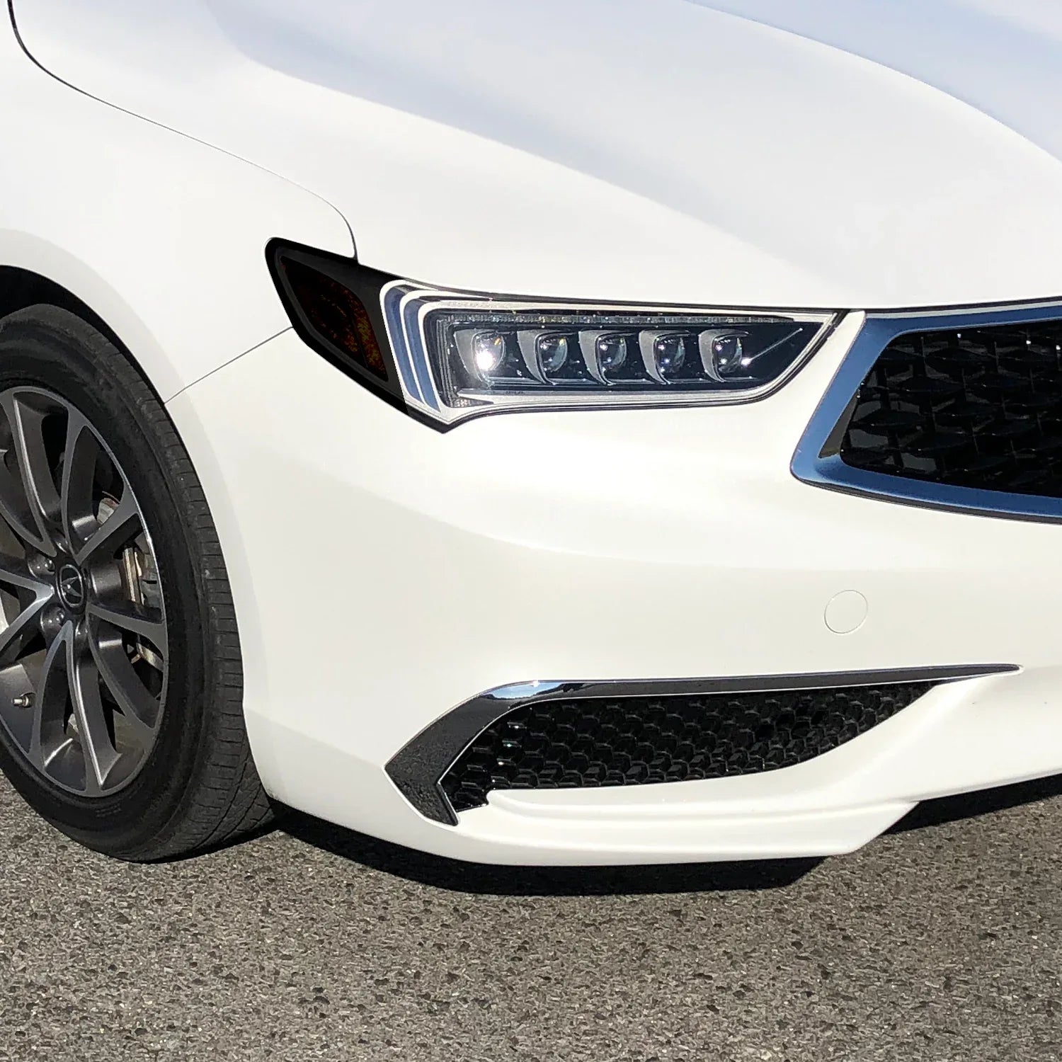 2018-2020 Acura TLX | Headlight Side Marker PreCut Tint Overlays