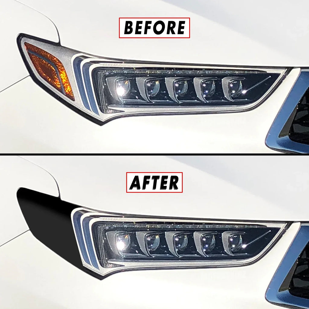 2018-2020 Acura TLX | Headlight Side Marker PreCut Tint Overlays