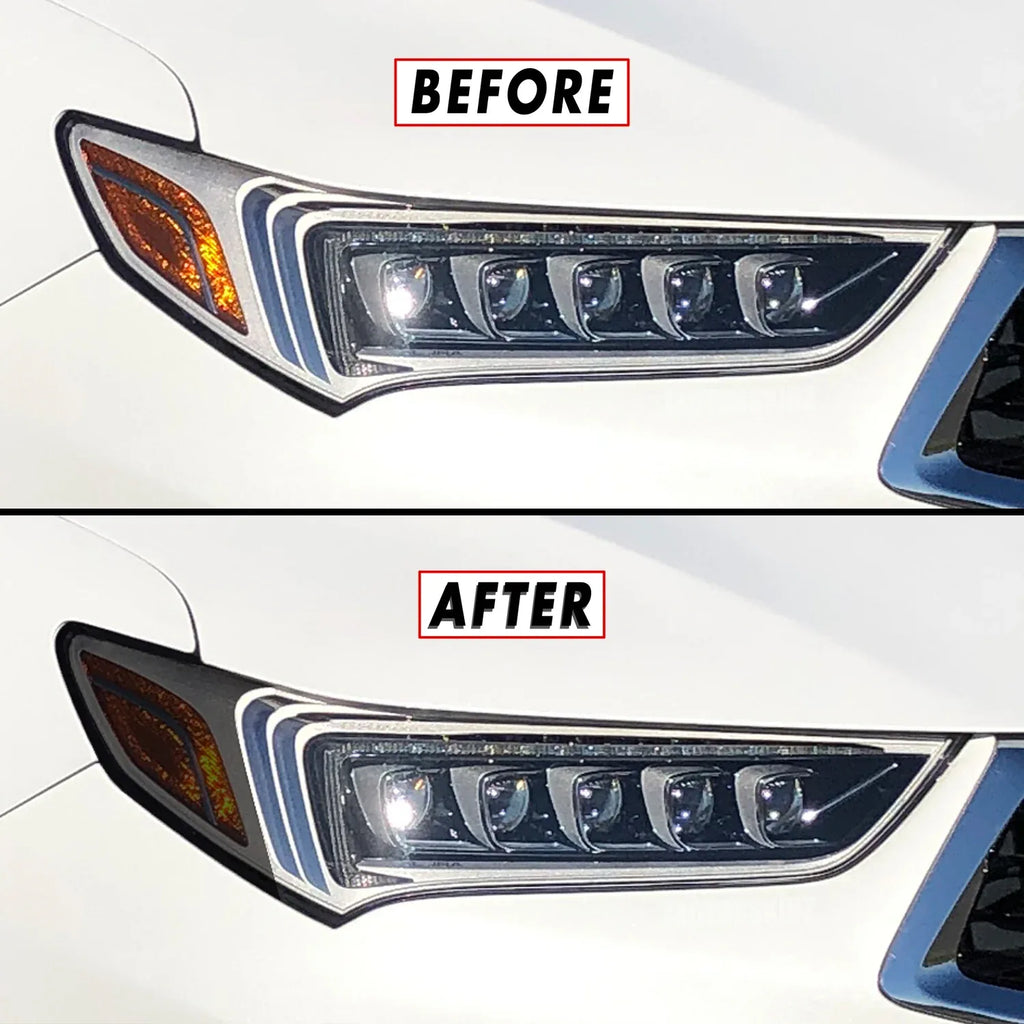 2018-2020 Acura TLX | Headlight Side Marker PreCut Tint Overlays