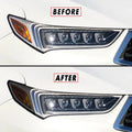 2018-2020 Acura TLX | Headlight Side Marker PreCut Tint Overlays