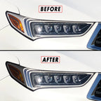 2018-2020 Acura TLX | Headlight Side Marker PreCut Tint Overlays