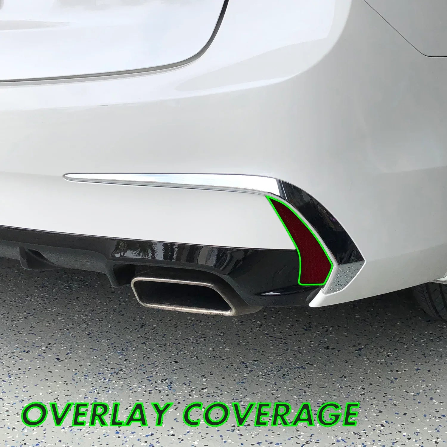 2018-2020 Acura TLX | Reflector PreCut Tint Overlays