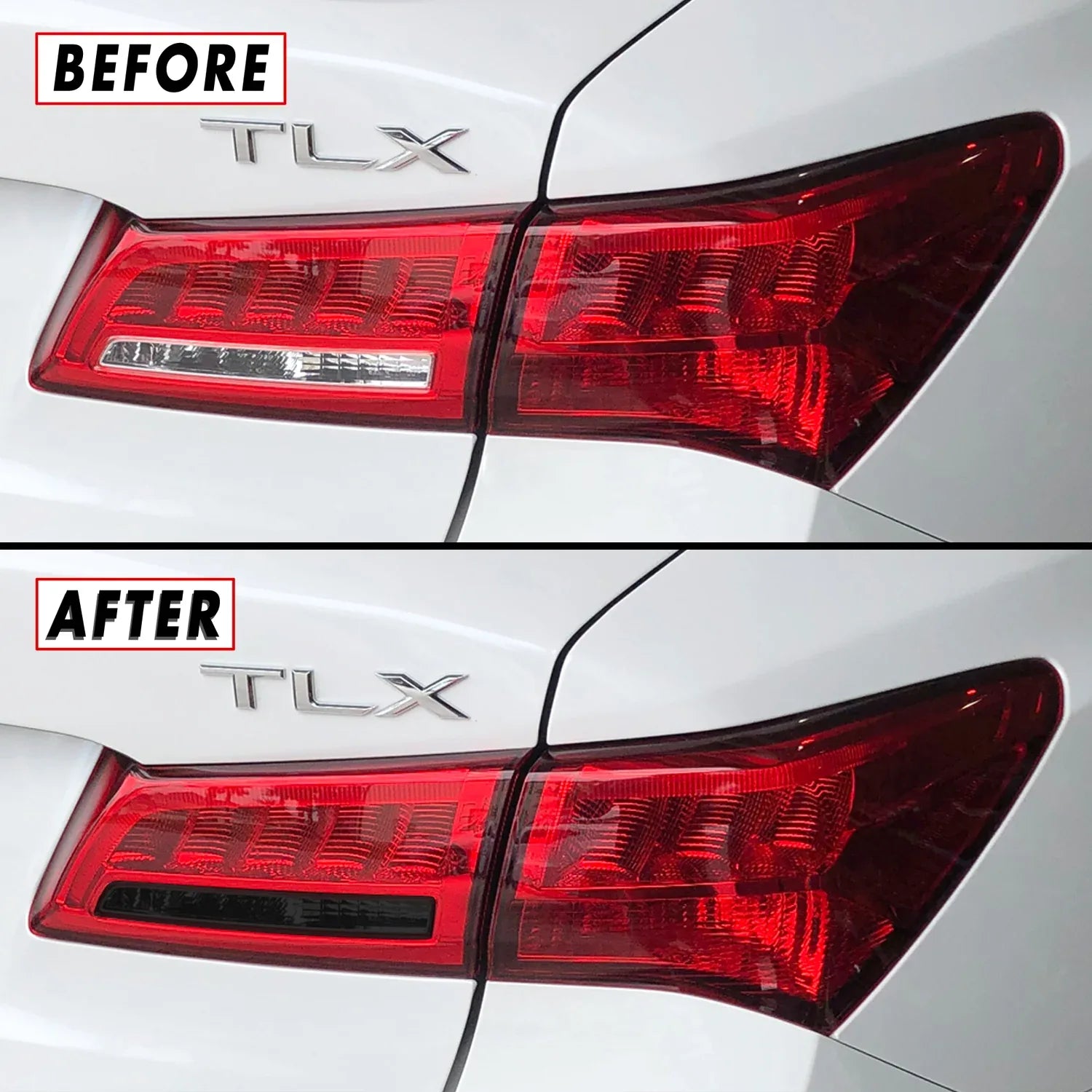 2018-2020 Acura TLX | Reverse Light PreCut Tint Overlays