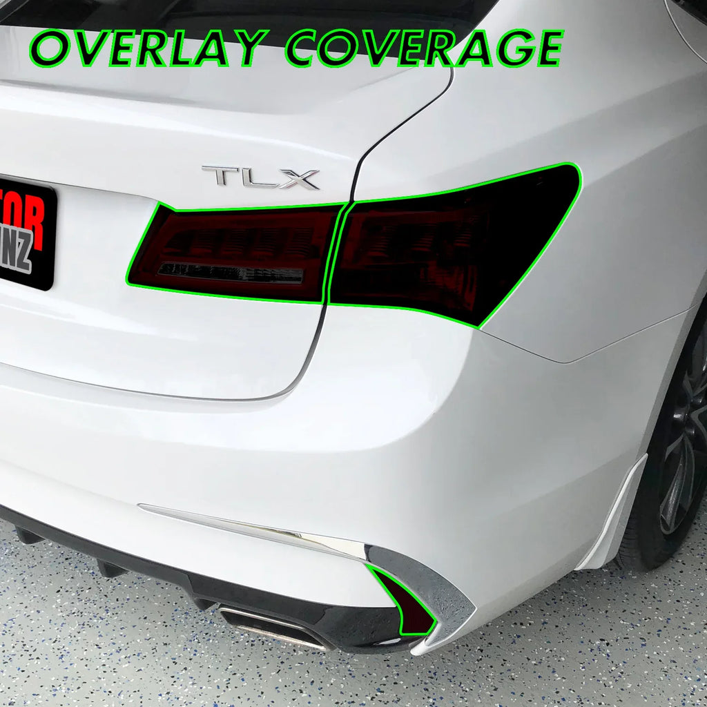 2018-2020 Acura TLX | Tail Light PreCut Tint Overlays