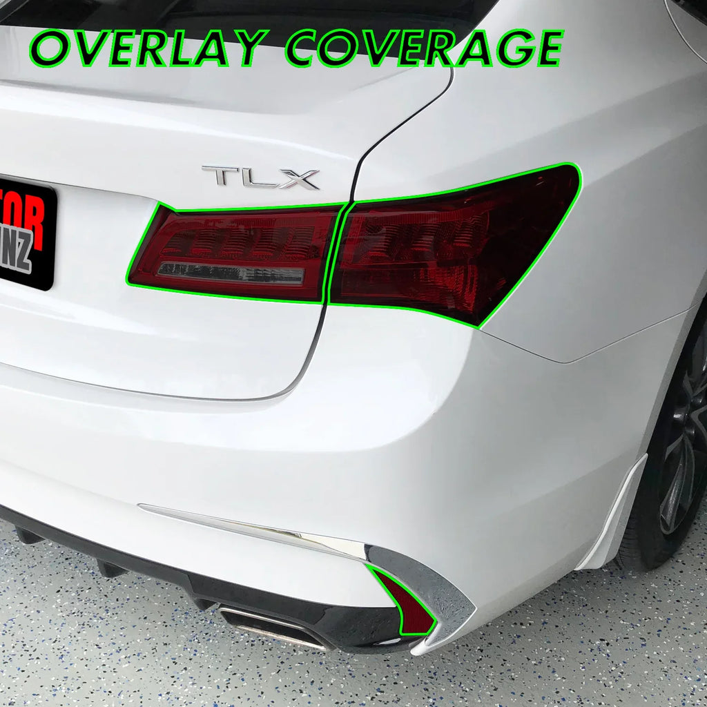 2018-2020 Acura TLX | Tail Light PreCut Tint Overlays