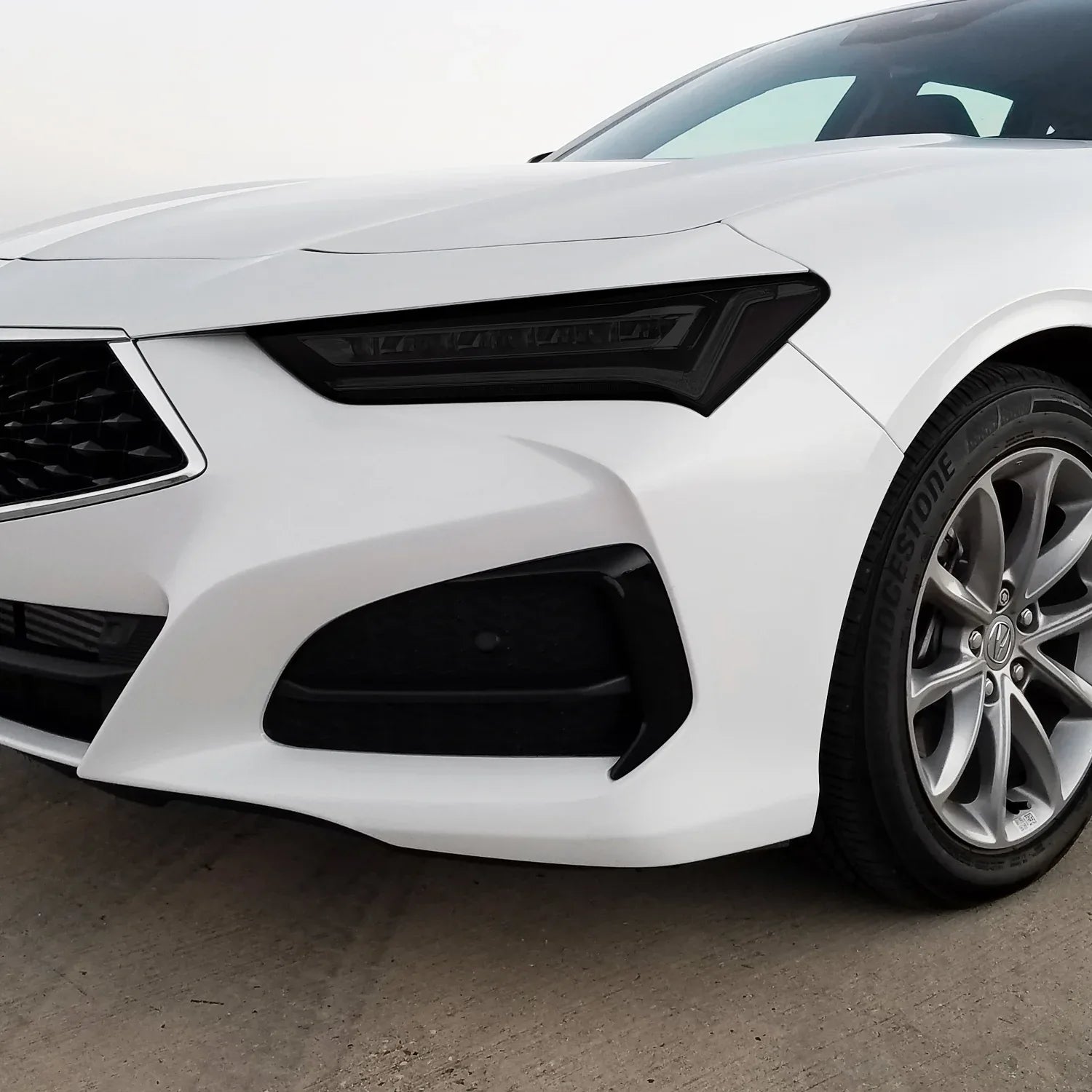 2021-2023 Acura TLX | Headlight PreCut Tint Overlays