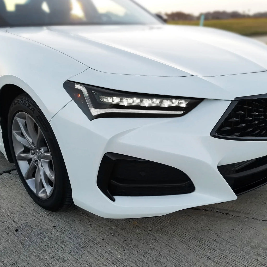 2021-2023 Acura TLX | Headlight PreCut Tint Overlays