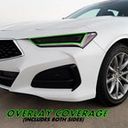 2021-2023 Acura TLX | Headlight Cutout PreCut Tint Overlays