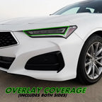 2021-2023 Acura TLX | Headlight Cutout PreCut Tint Overlays