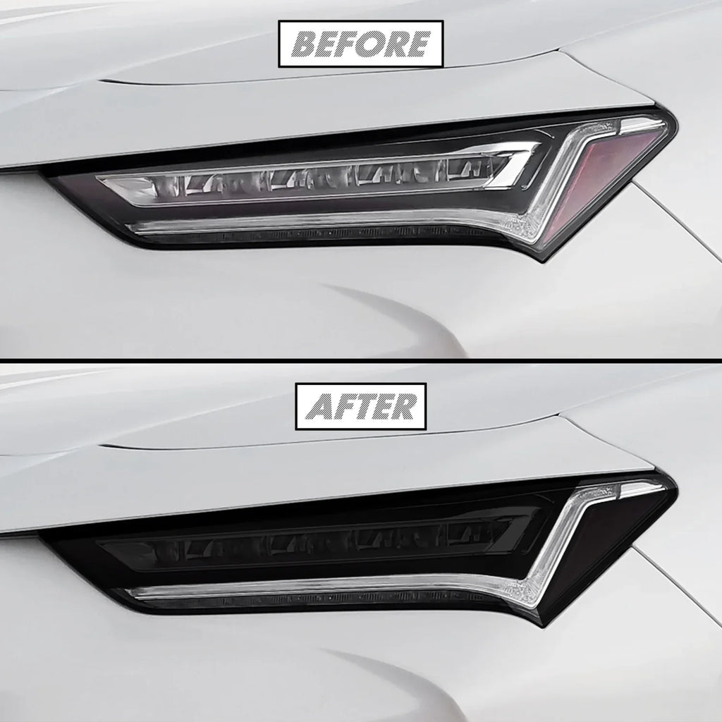 2021-2023 Acura TLX | Headlight Cutout Combo PreCut Tint Overlays