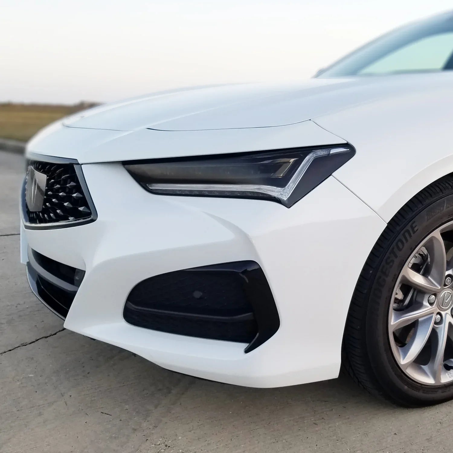 2021-2023 Acura TLX | Headlight Cutout Combo PreCut Tint Overlays