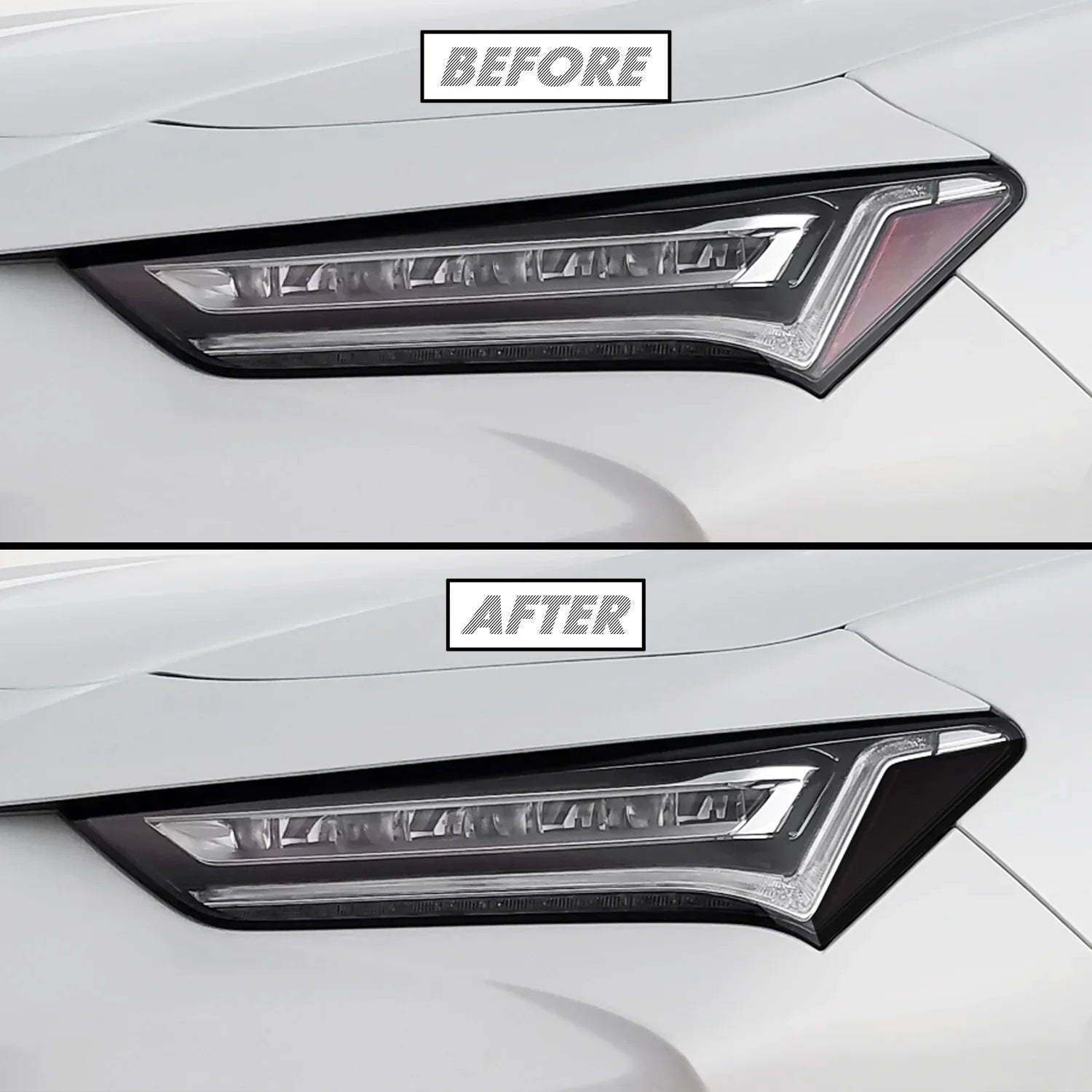 2021-2023 Acura TLX | Headlight Side Marker PreCut Tint Overlays