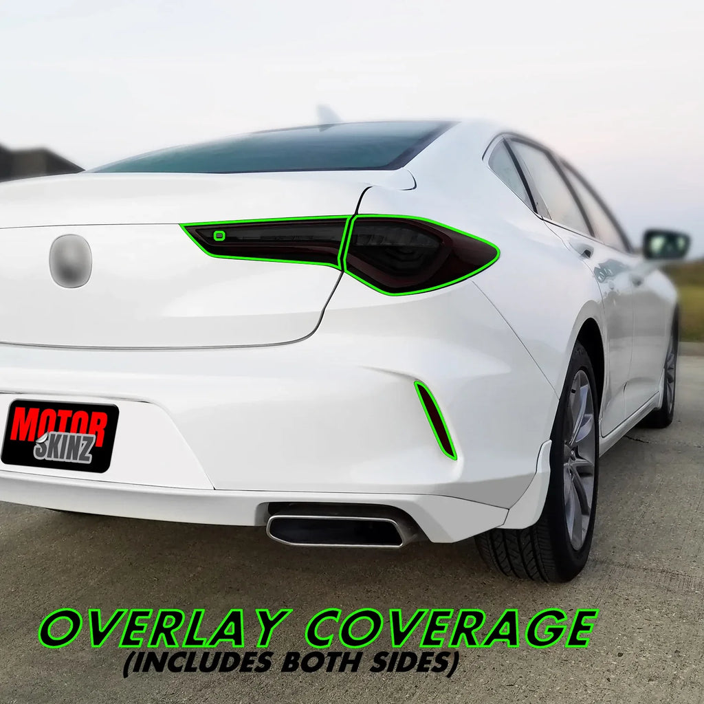 2021-2023 Acura TLX | Tail Light PreCut Tint Overlays