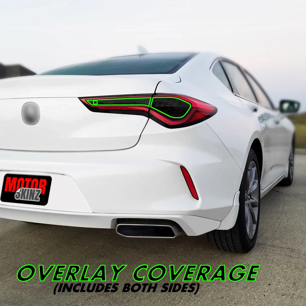 2021-2023 Acura TLX | Turn Signal & Reverse Light PreCut Tint Overlays