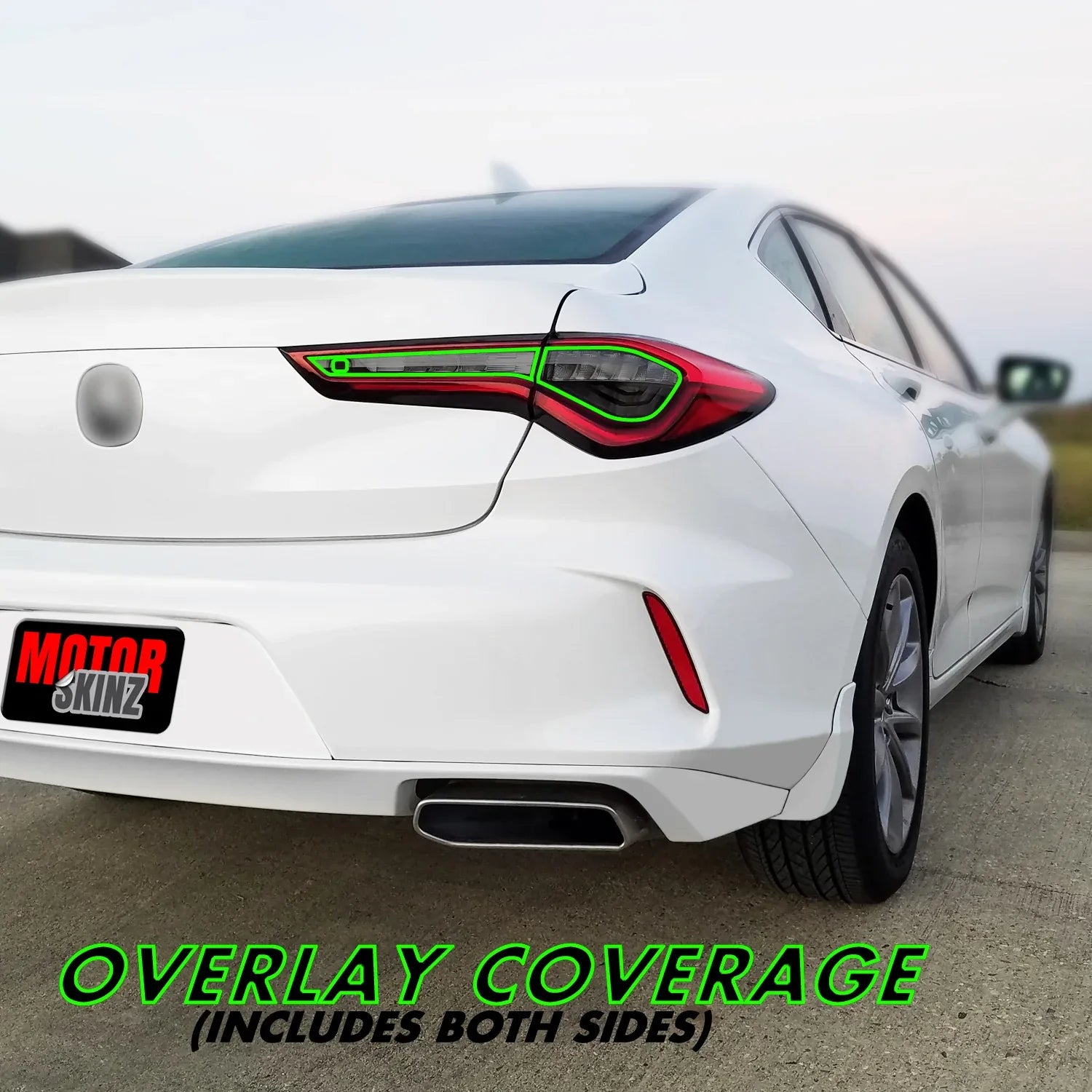 2021-2023 Acura TLX | Turn Signal & Reverse Light PreCut Tint Overlays