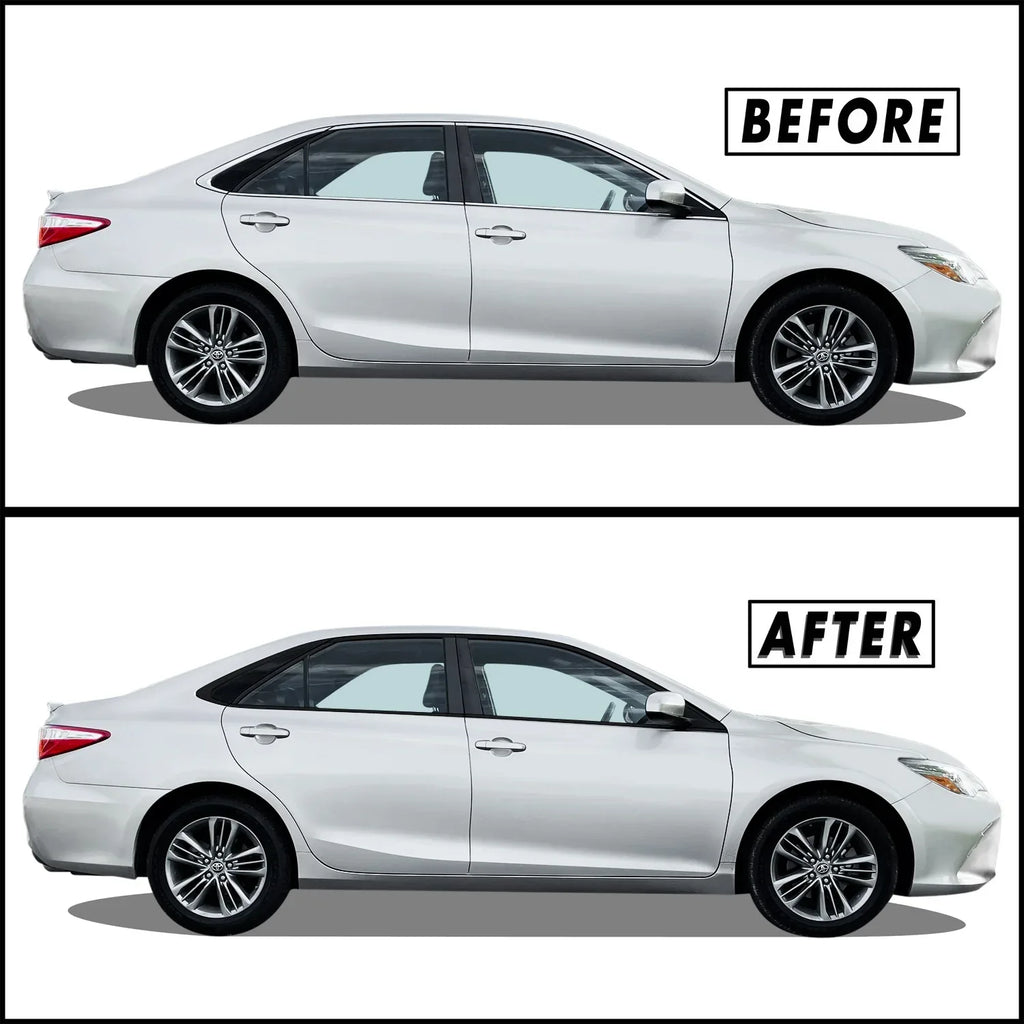 2015-2017 Toyota Camry | Window Trim Chrome Delete PreCut Vinyl Wrap
