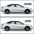 2015-2017 Toyota Camry | Window Trim Chrome Delete PreCut Vinyl Wrap