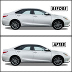 2015-2017 Toyota Camry | Window Trim Chrome Delete PreCut Vinyl Wrap