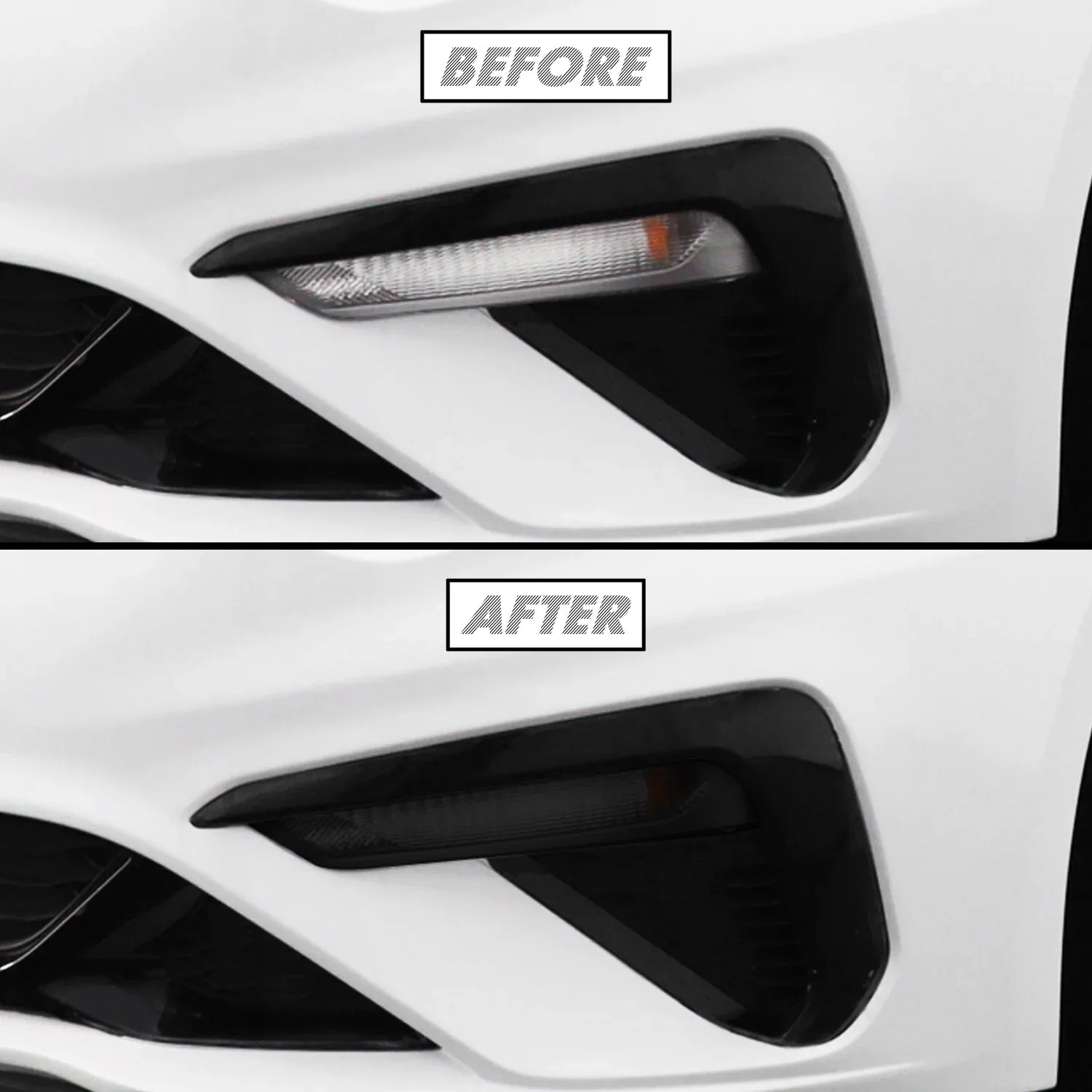 2019-2020 Kia Optima | Front Turn Signal PreCut Tint Overlays
