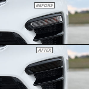 2019-2021 Kia Forte | Front Turn Signal PreCut Tint Overlays
