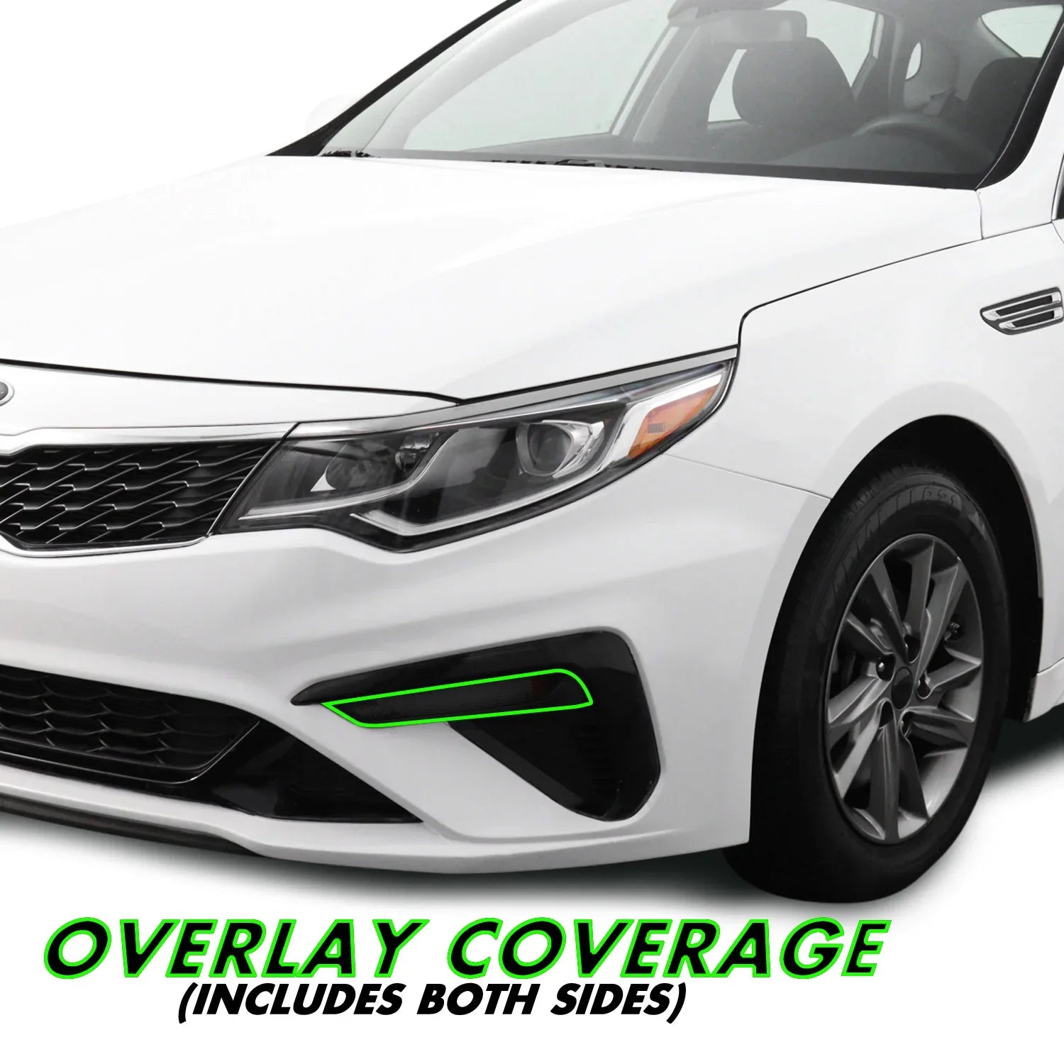 2019-2020 Kia Optima | Front Turn Signal PreCut Tint Overlays