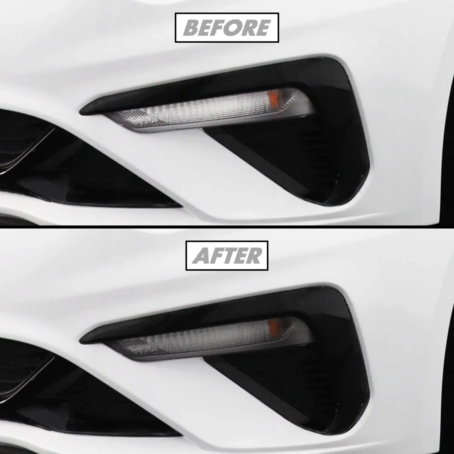 2019-2020 Kia Optima | Front Turn Signal PreCut Tint Overlays