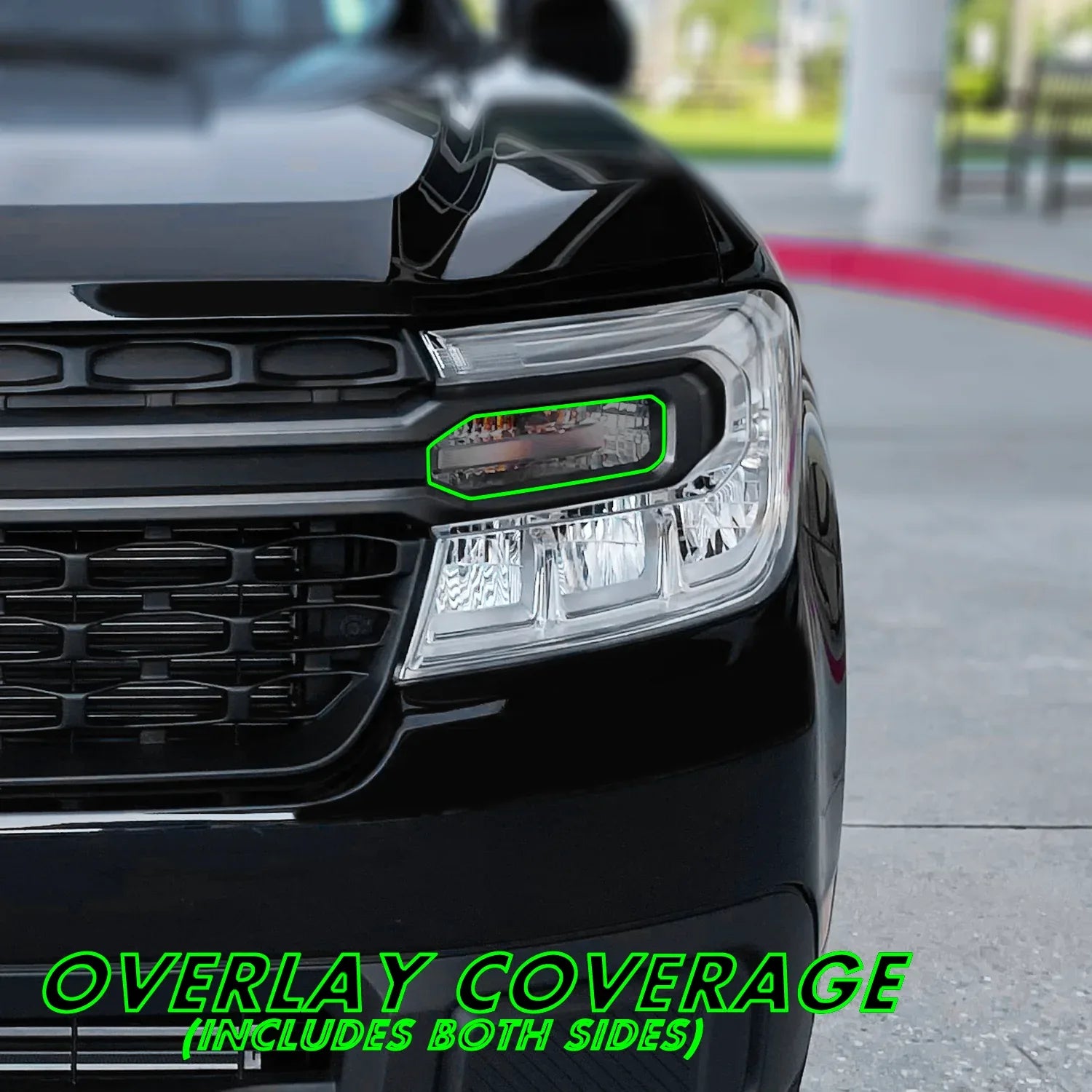 2022-2023 Ford Maverick | Headlight Turn Signal PreCut Tint Overlays