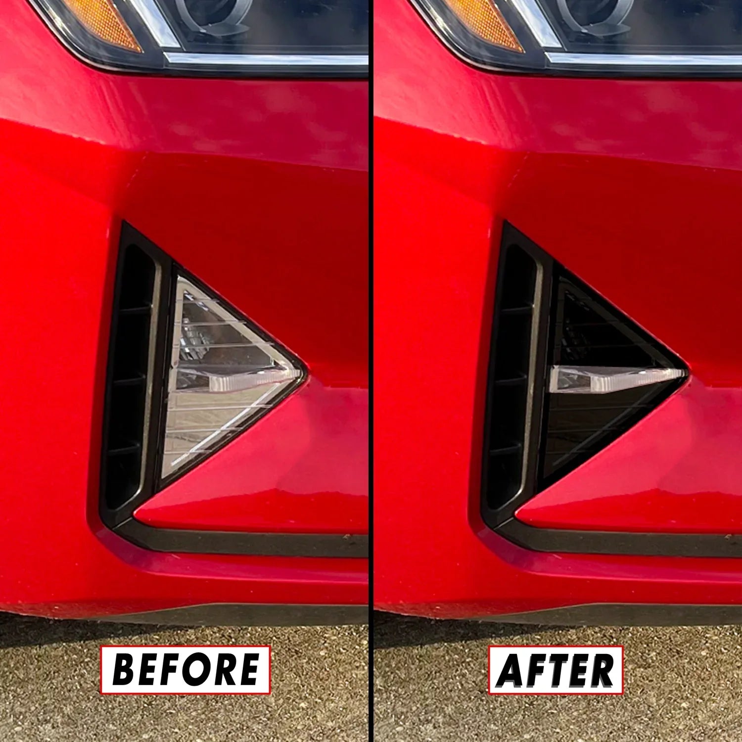 2019-2020 Hyundai Elantra | Fog Light & Turn Signal PreCut Tint Overlays