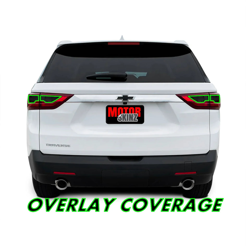 2018-2021 Chevrolet Traverse | Turn Signal & Reverse Light PreCut Tint Overlays