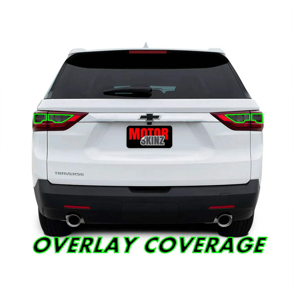 2018-2021 Chevrolet Traverse | Turn Signal & Reverse Light PreCut Tint Overlays